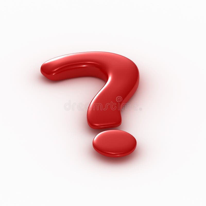 Question mark vector illustration
