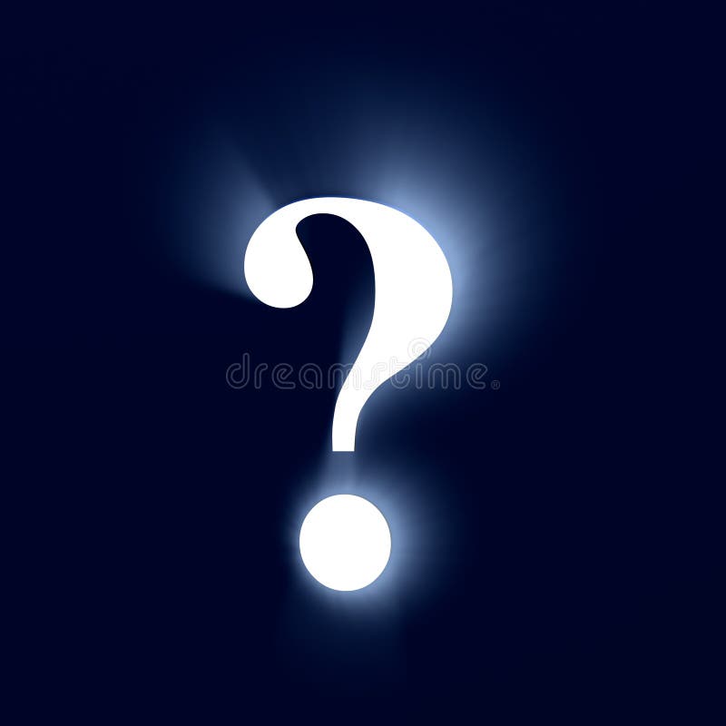 Question Mark stock illustration. Illustration of mark - 3794563