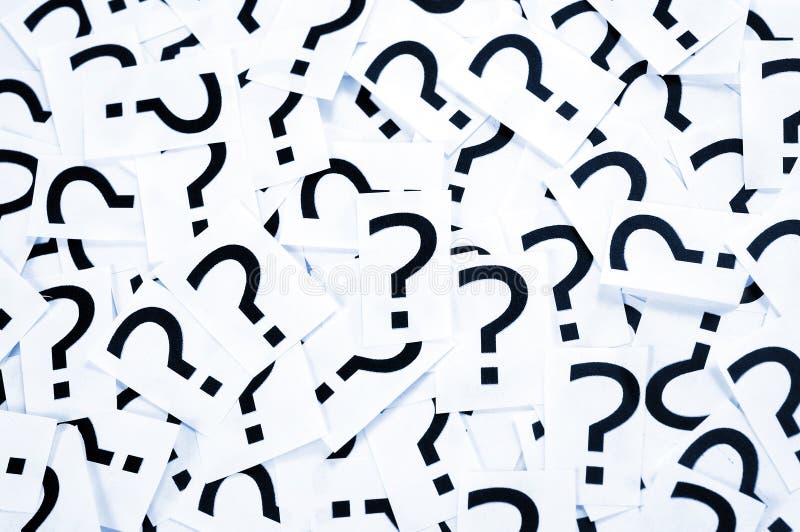 Question mark bacgkround stock images