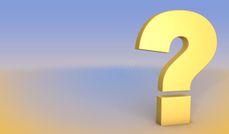 Question Mark concept royalty free stock photos