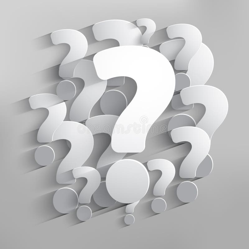 Question mark web icon background