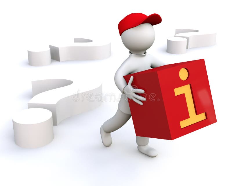 Questions and answers vector illustration