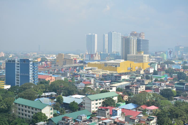 Quezon City Overview during Daytime Afternoon in Philippines Editorial ...