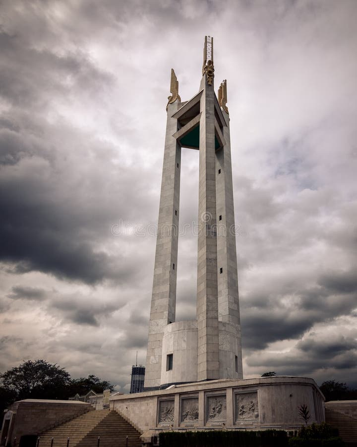 Quezon Memorial Circle Obelisk Monument Tower In Quezon City