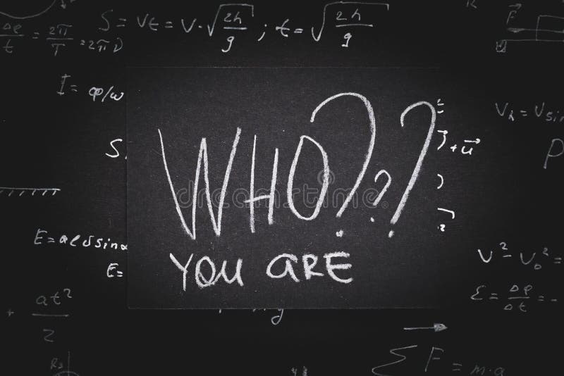 Qui vous analyse d'introspection d'identification d'individu photographie stock Qui vous analyse d'introspection d'identification d'individu photographie stock