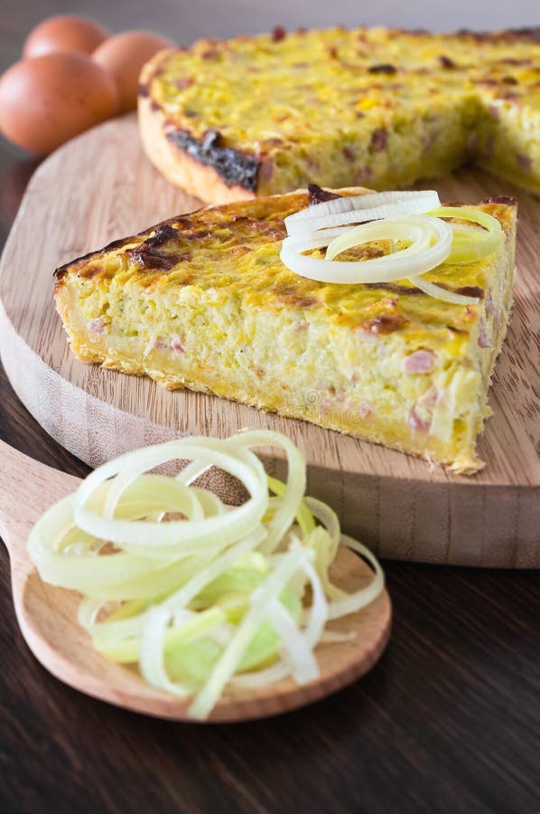 КИШ С цукини и сыром