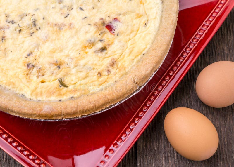Quiche Dish stock photo. Image of french, meat, classic 25128010