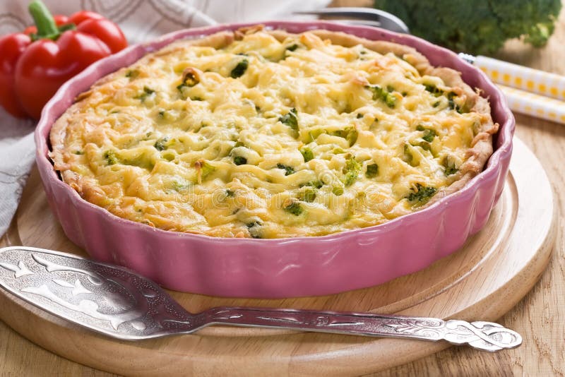 Quiche kulebiak obrazy stock Quiche kulebiak obrazy stock