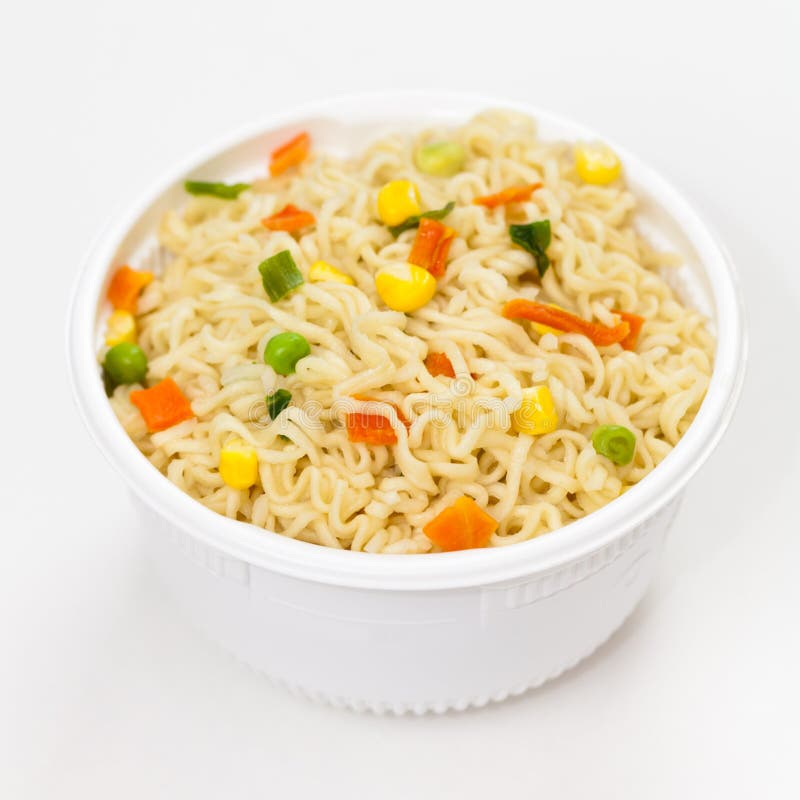 Ramen Noodles stock photo. Image of soup, bowl, peas 34175566