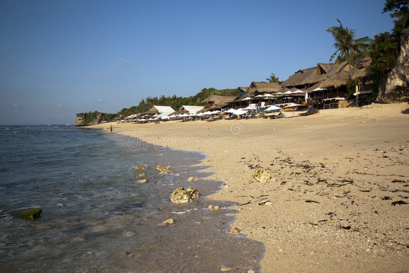 Quiet beach in Bali stock photo. Image of landscape, leisure - 25231812