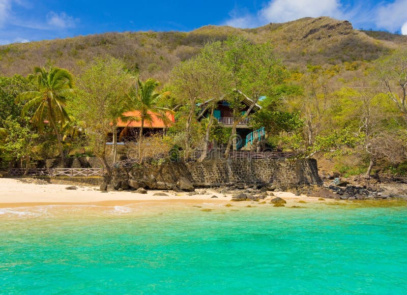 A Quiet Waterfront Property in Cottage Country Stock Image Image of