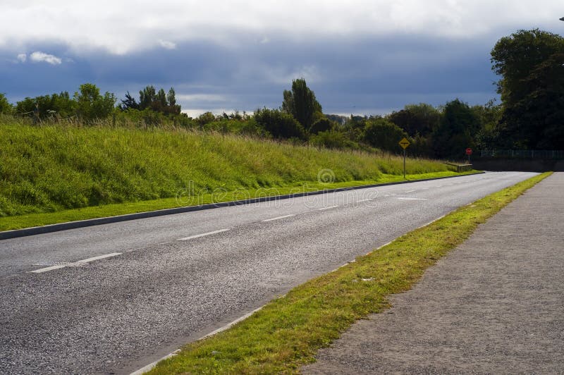 Quiet Country Road stock image. Image of highway, open 11131445