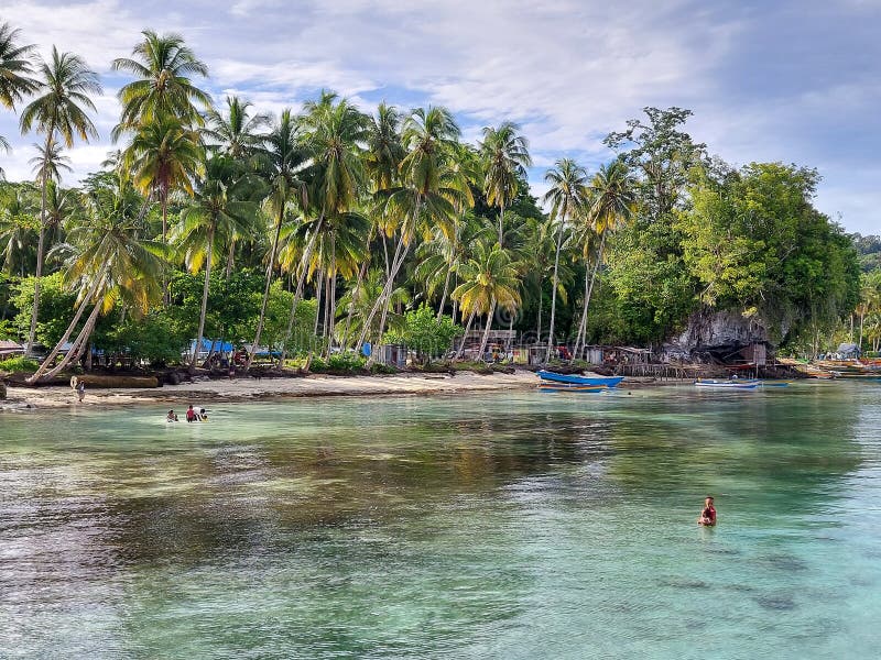 A quiet little Village in Biak Papua