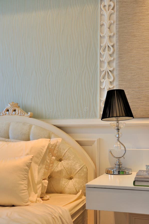 Quietly and elegant bedroom detail