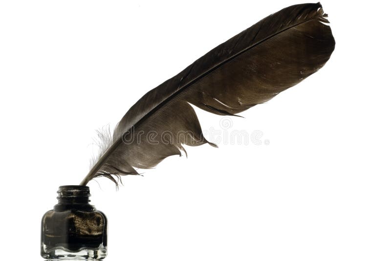 quill arkivfoton quill arkivfoton