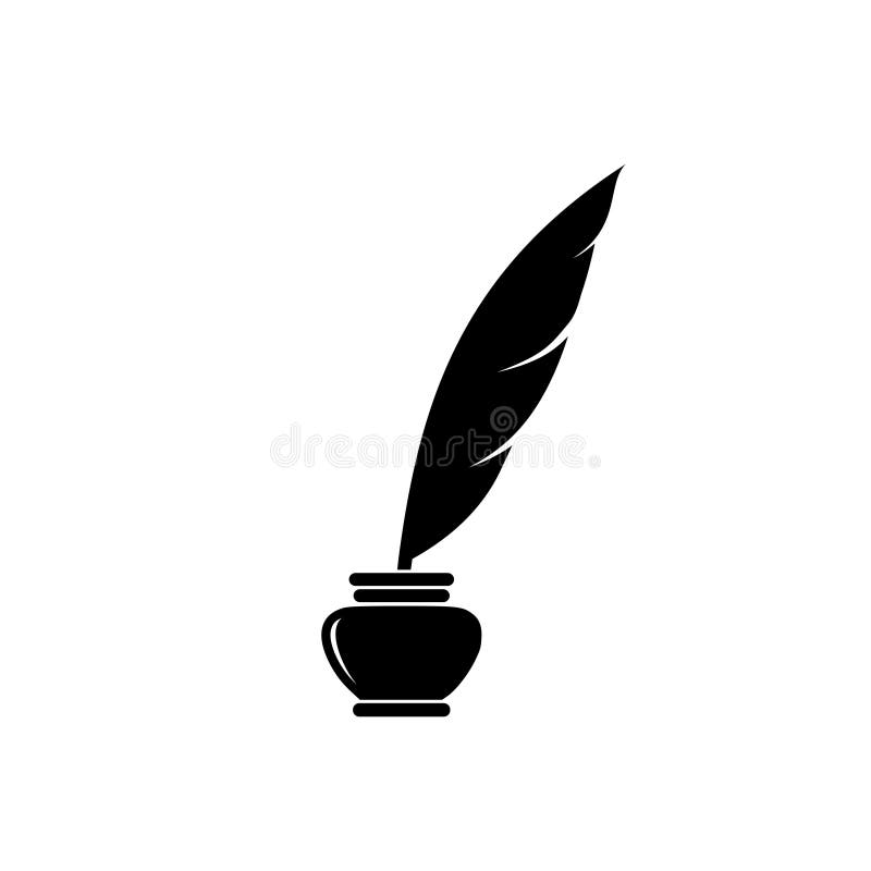 Quill ink Black and White Stock Photos & Images - Alamy