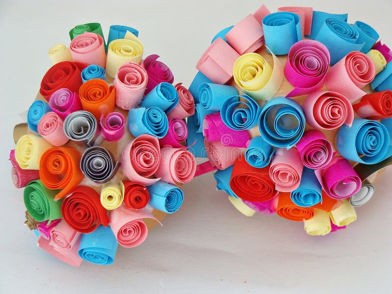 Quilling Easter Eggs stock photography Quilling Easter Eggs stock photography
