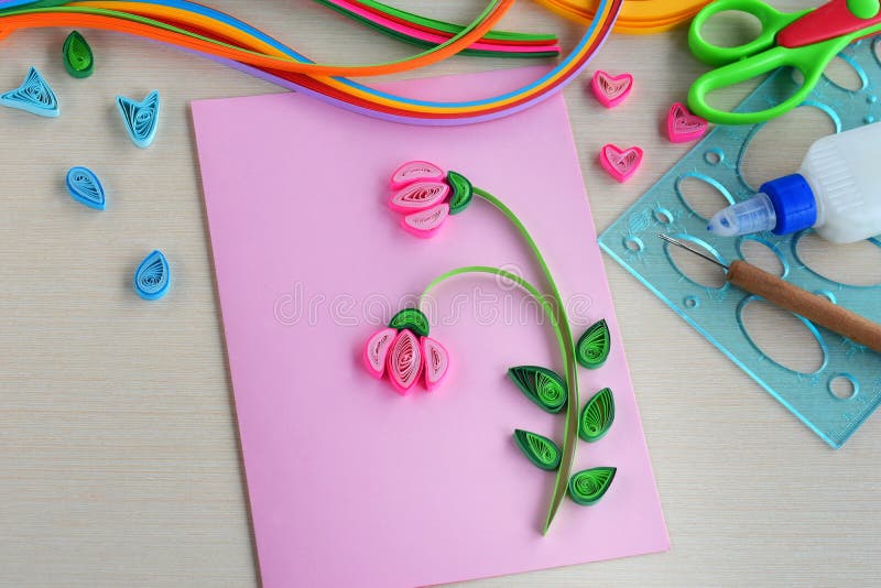 Birthday Cards Handmade Gift Card Greetings Quilling Decoration Wishes Quotes 