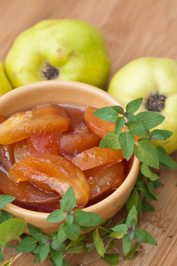 Quince jam stock image. Image of launch, yellow, tasteful 22224289