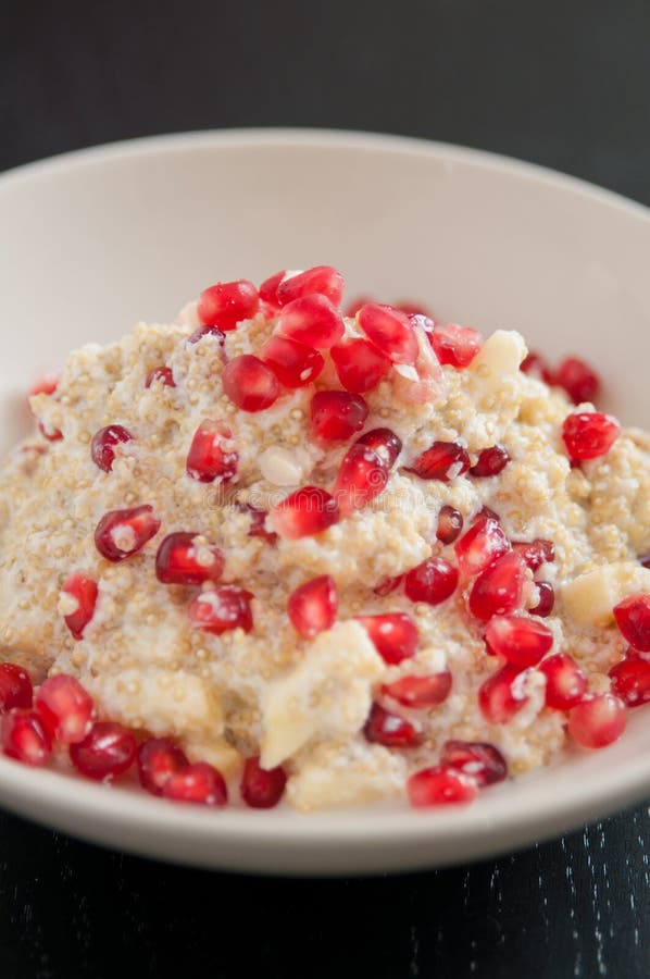 Quinoa Coconut Milk Rice Pudding Stock Image Image of oatmeal