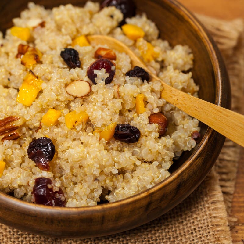 Quinoa Porridge stock photo. Image of food, parsley, kasha 78592426