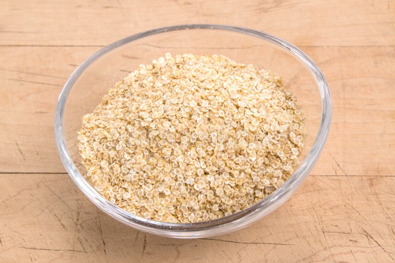 Quinoa Vlokken In Een Zak Gerold Hoogste En Gestencild Etiket Stock Foto Image Of Horizontaal Gestencild 48897884