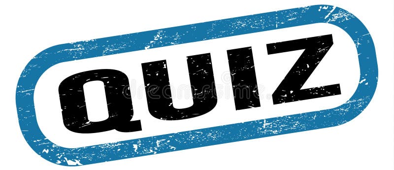 QUIZ Text Written On Blue black Stamp Sign Stock Illustration quiz-text-written-on-blue-black-stamp-sign-stock-illustration