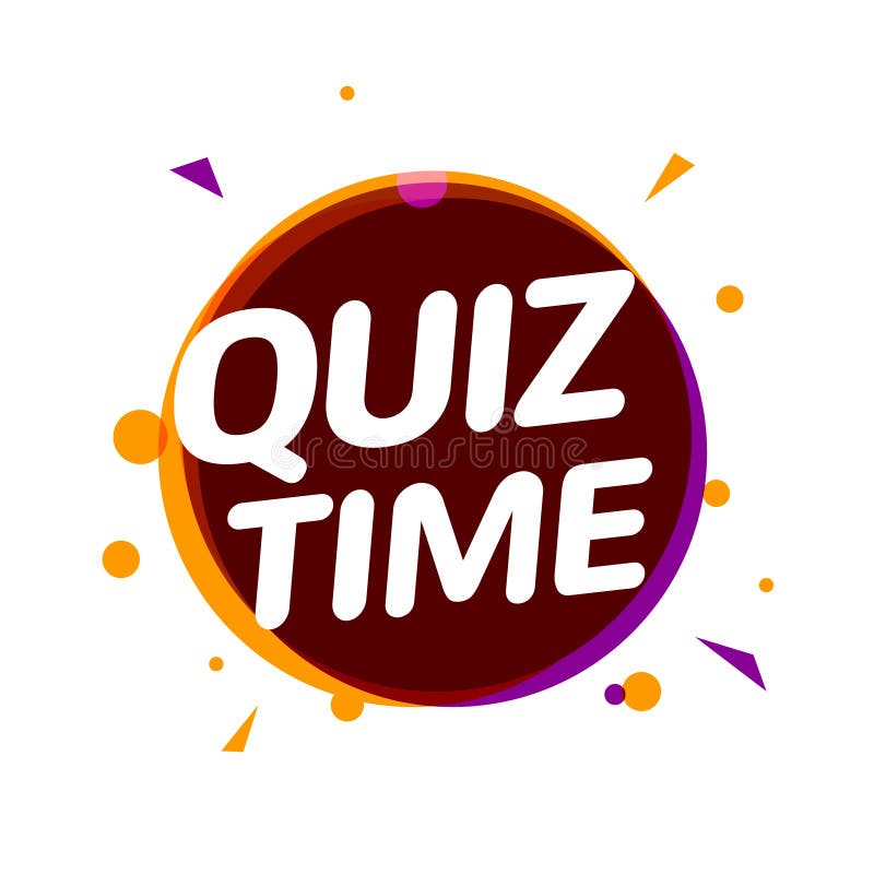 quiz time ribbon. quiz time isolated band sign. quiz time banner