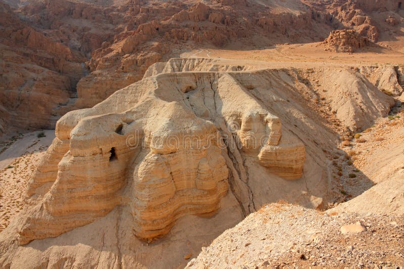 Qumran caves - Judean desert