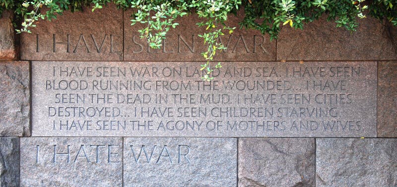 Quotation in Franklin Delano Roosevelt Memorial