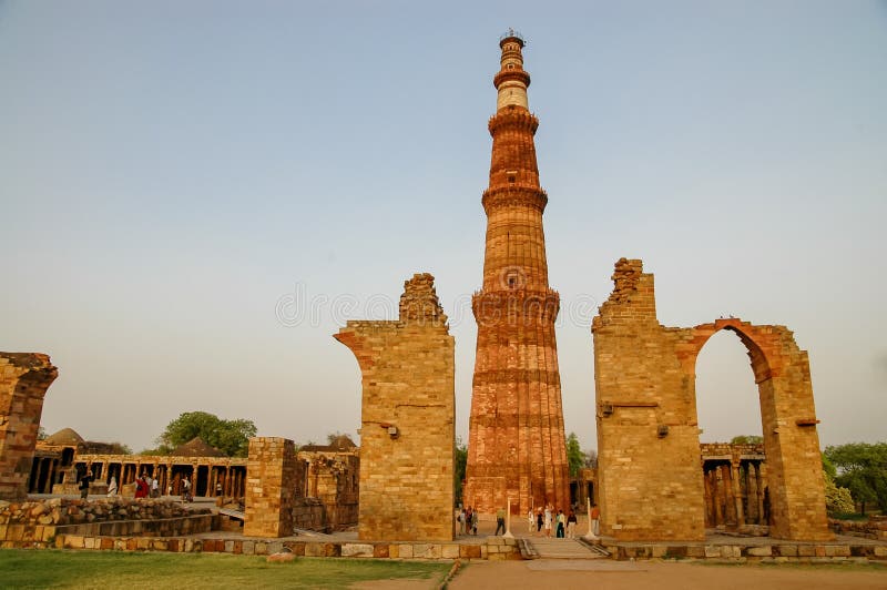 Qutb Minar in New Delhi, India