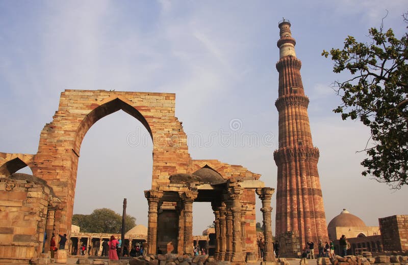 Qutub Minar complex, Delhi stock image Qutub Minar complex, Delhi stock image