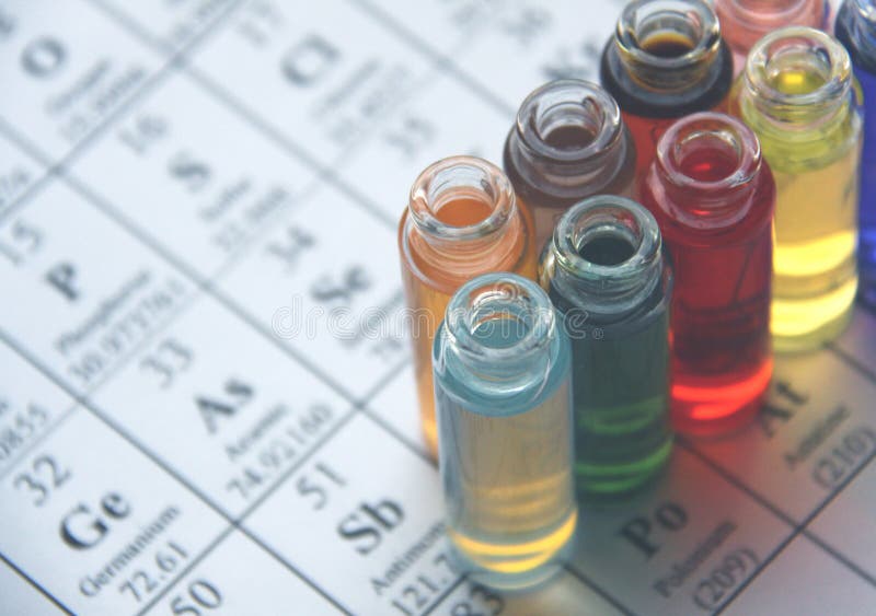 Química. Série da câmara de ar de teste. imagem de stock Química. Série da câmara de ar de teste. imagem de stock