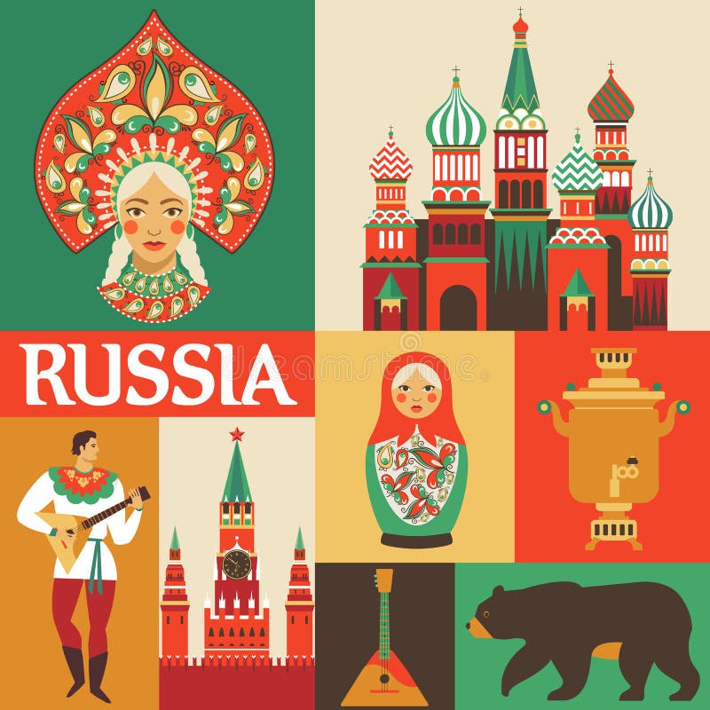 Urso joga o feriado russo balalaica carnaval. tradução para o