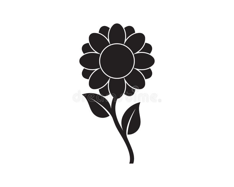 Download Sunflower Logo Vector Template Illustration Stock Vector ...