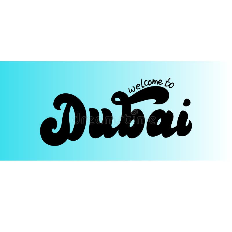 R?ka rysuj?cy powitanie Dubaj sztandar Nowo?ytny szablon dla strony internetowej, turystyczna broszurka, prezenta sklep royalty ilustracja R?ka rysuj?cy powitanie Dubaj sztandar Nowo?ytny szablon dla strony internetowej, turystyczna broszurka, prezenta sklep royalty ilustracja