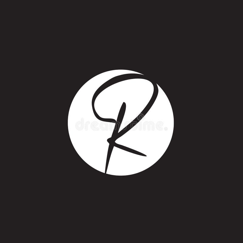 R letter logo design vector vector illustration