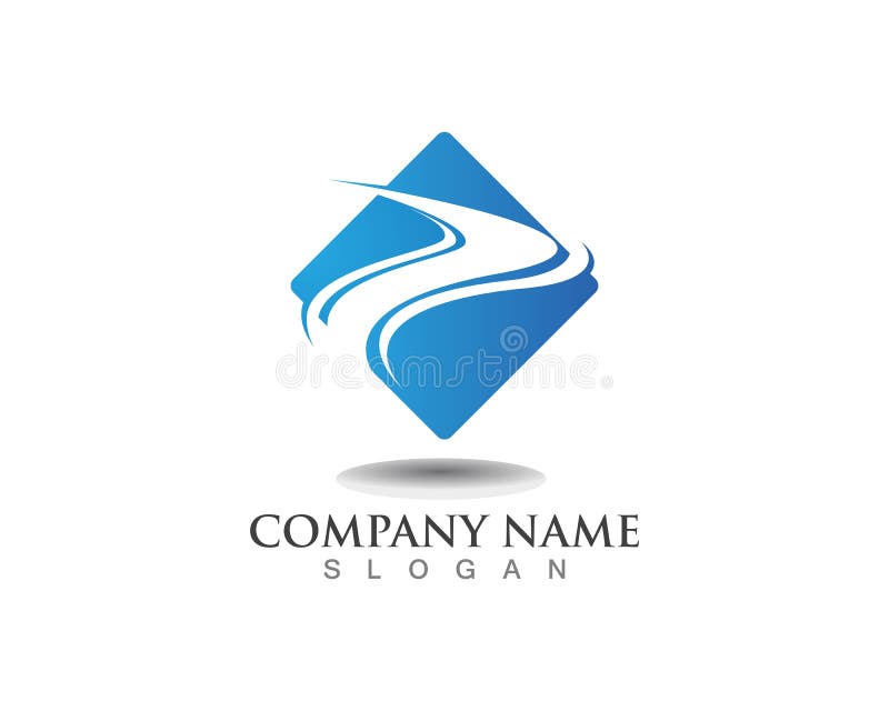 R Letter River Logo Template icon stock illustration R Letter River Logo Template icon stock illustration