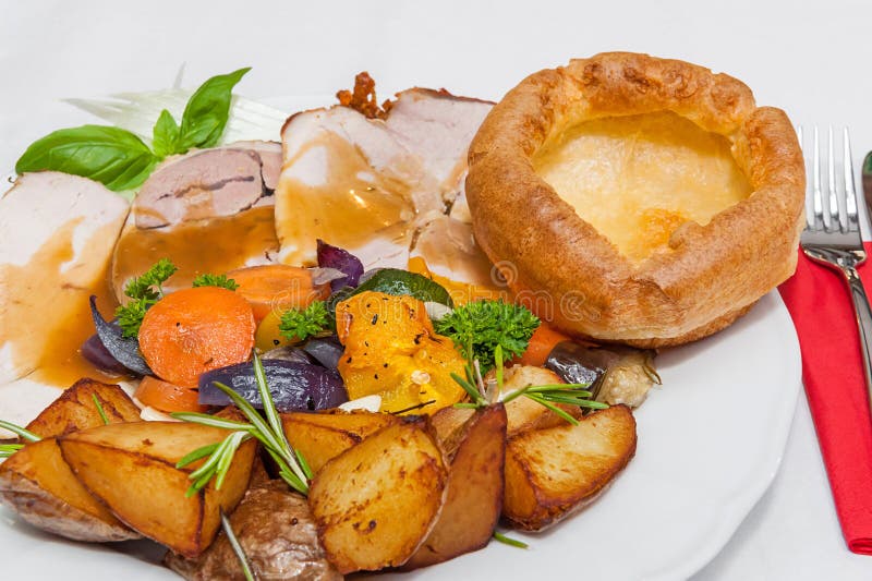 Rôti De Dimanche De L'anglais Photo stock Image du homemade, sain
