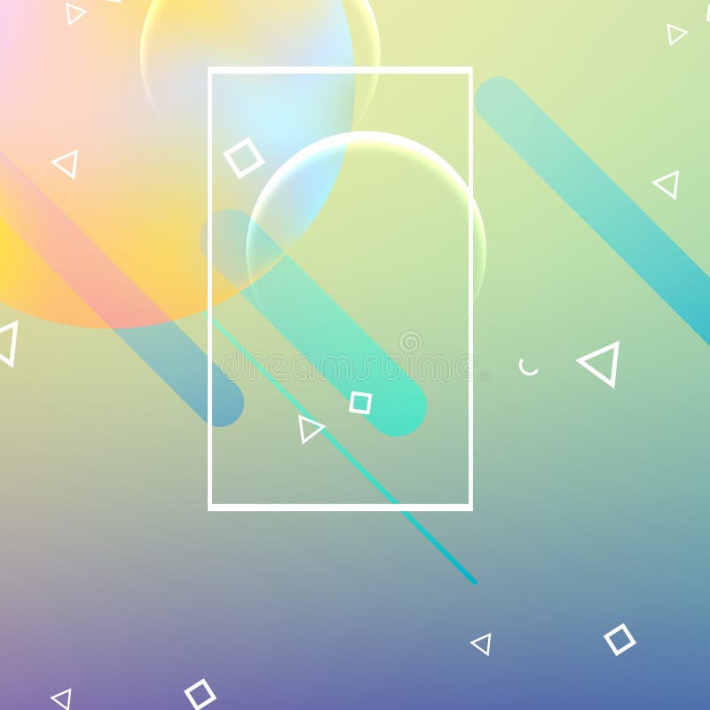 Minimal geometric background. R Η καθιερώνουσα τη μόδα κλίση διαμορφώνει τη σύνθεση r