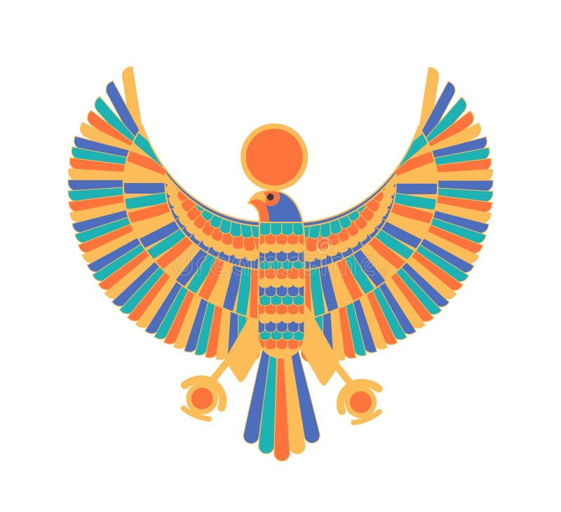 Ra Egyptian God Handmade Tobacco Smoking Hand Pipe Sun Ancient Deity Falcon Bird 