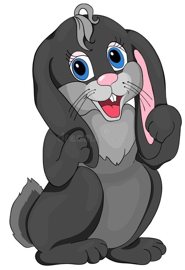 Rabbit cartoon