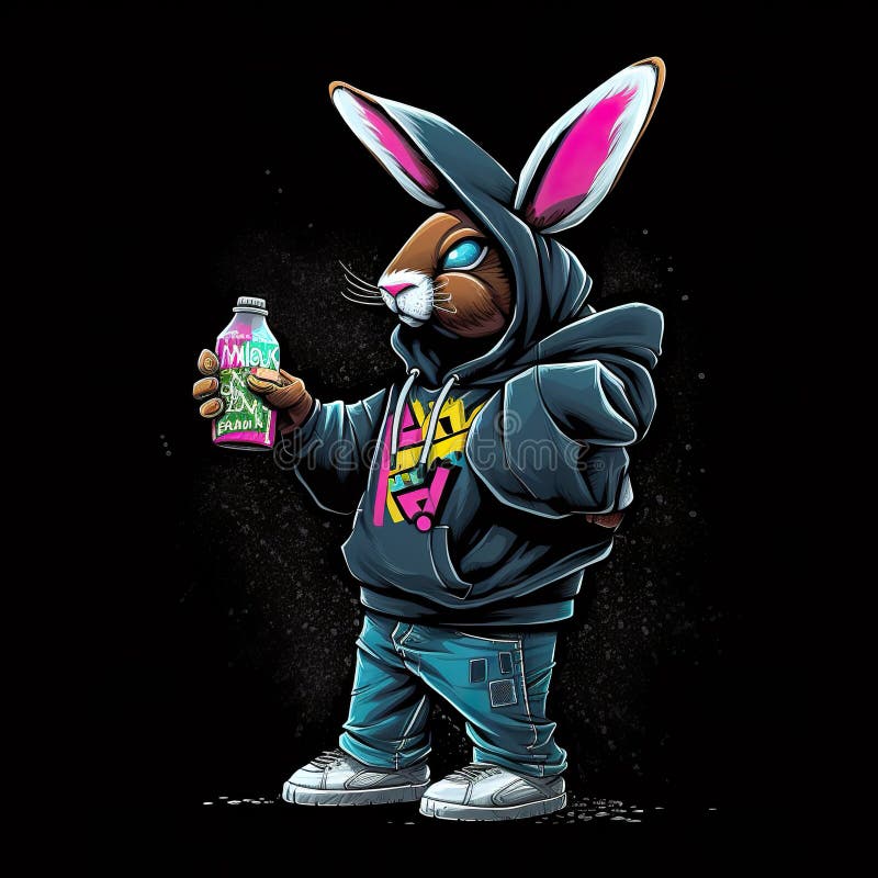 Spray Paint Rabbit Stock Illustrations 28 Spray Paint Rabbit Stock