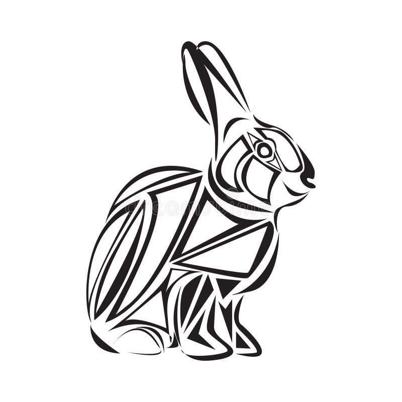 Rabbit Tattoo Images  Browse 7782 Stock Photos Vectors and Video   Adobe Stock
