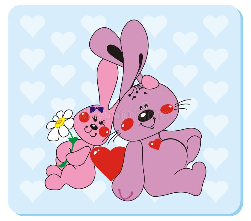 Rabbits in love 2