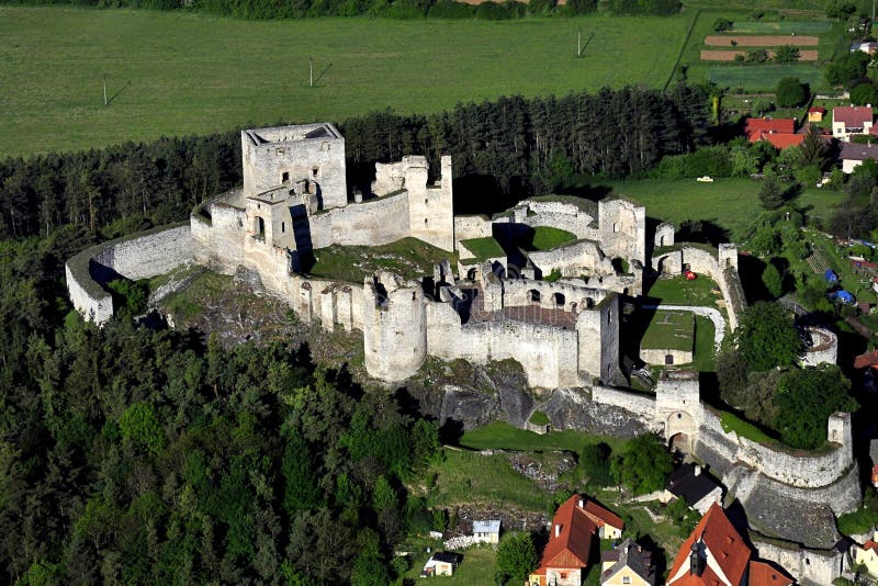 Rabi castle - air photo