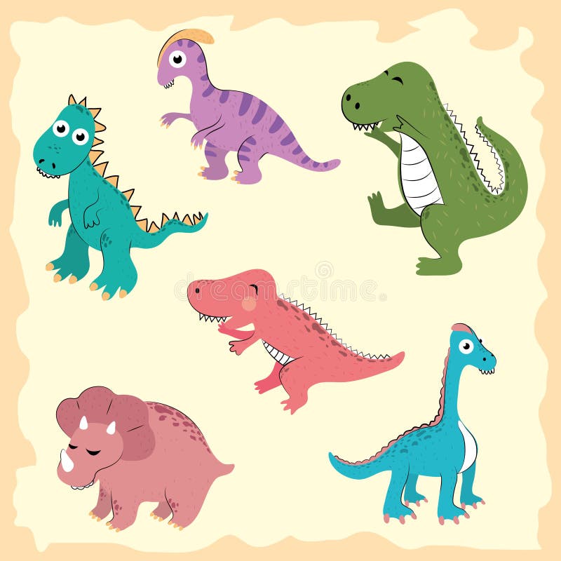 Desenho De Dinossauros E Criaturas Pré Históricas Uma Coleção Ilustrações  Vetoriais Estilo Animado Doodle PNG , Desenho De Carro, Desenho De Desenho  Animado, Desenho De Dinossauro PNG Imagem para download gratuito