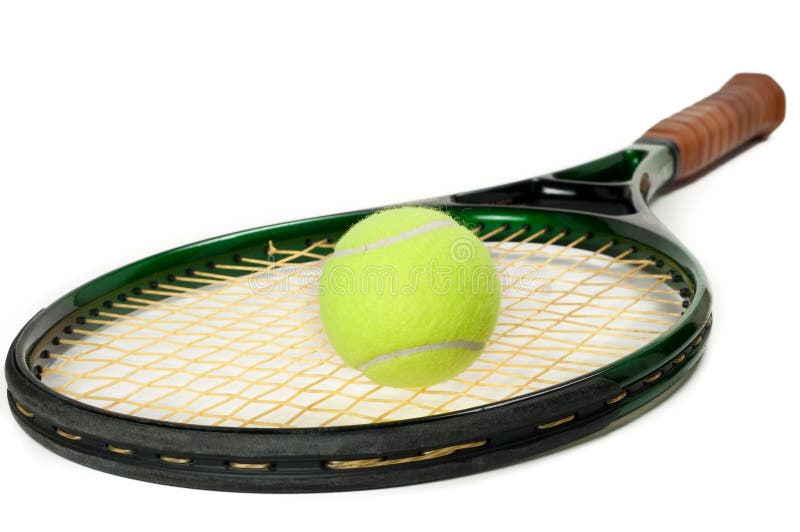 Racchetta di tennis con la sfera