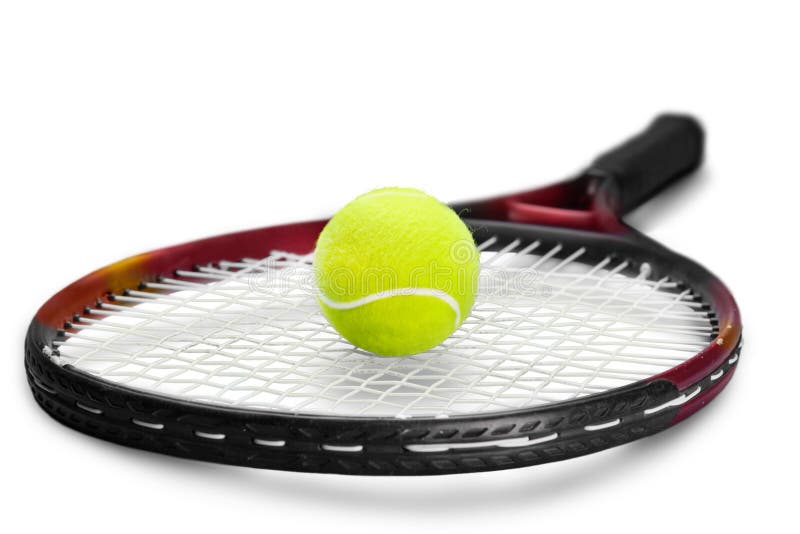 Racchetta e sfera di tennis