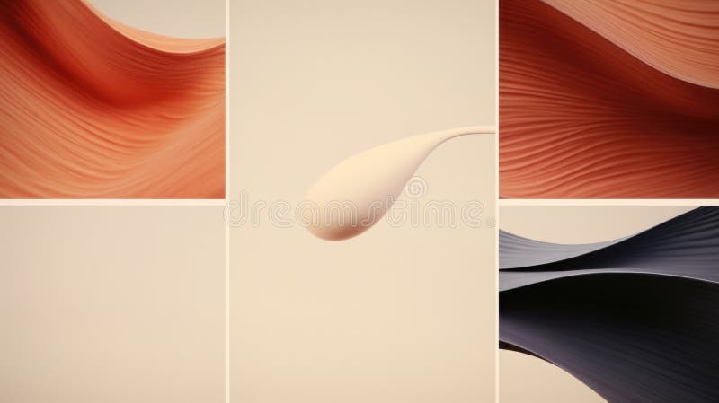 Raccolta di varie forme e colori perfetta per progetti di progettazione illustrazione vettoriale